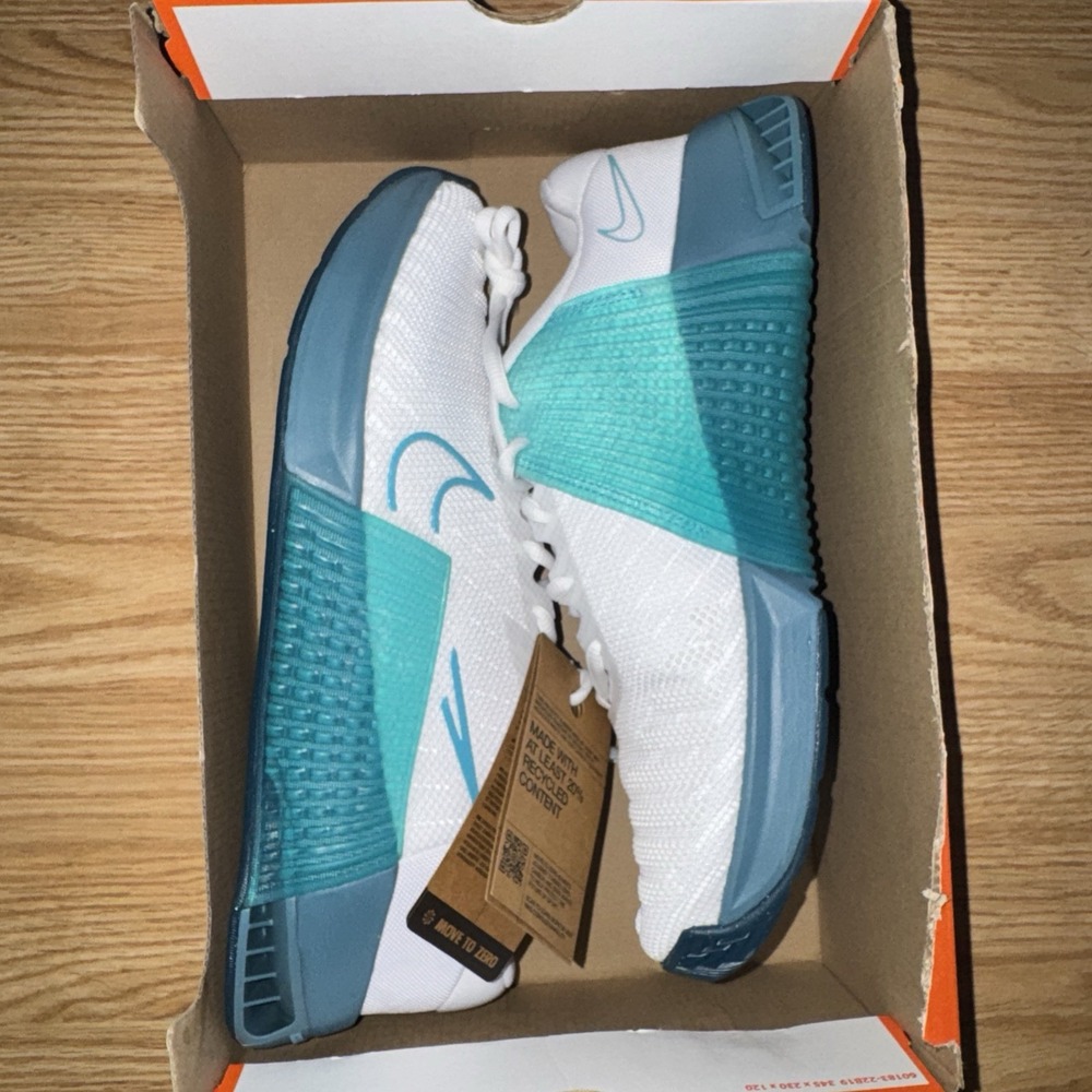 Nike Metcon 9 DZ22617-105 Men's Shoes Size 11.5 White Dusty Cactus (223)